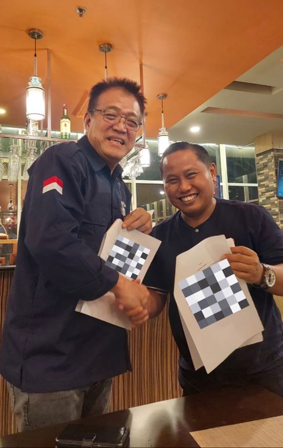 Narji dengan President Director Advansia