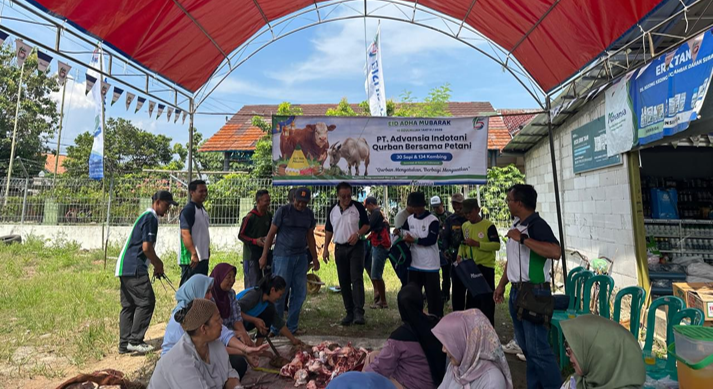 Advansia BerQurban 30 Sapi 134 Kambing