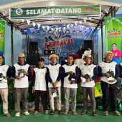 Karnaval Advansia di Kaki Gunung Kerinci