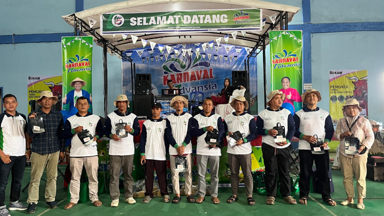 Karnaval Advansia di Kaki Gunung Kerinci