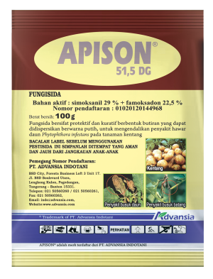 Apison sachet 100gr 2023